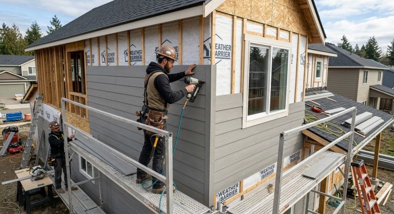 Fiber Siding Installation in Boston, MA