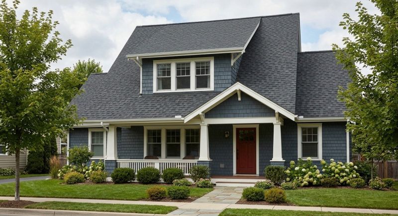 A Frame Roof Installation in Framingham, MA