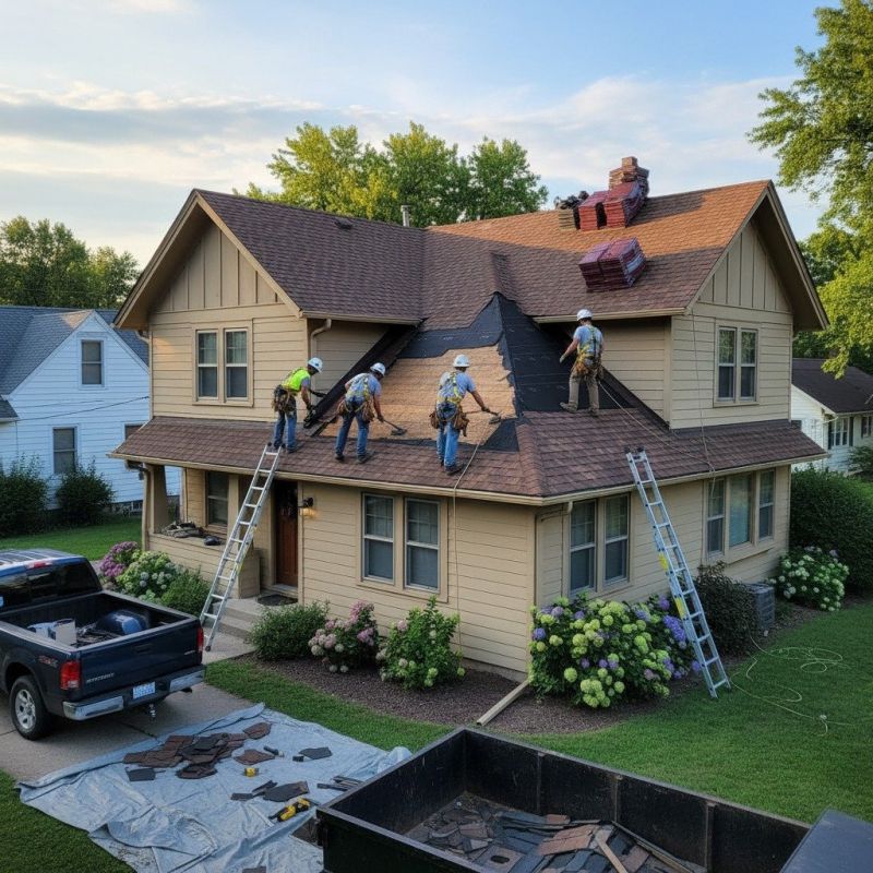 Asphalt Roof Replacement in Framingham, MA