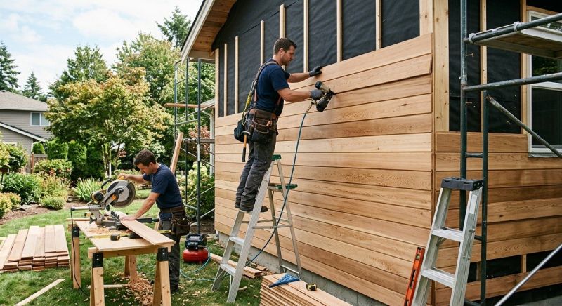 Barn Wood Siding Installation in Stamford, CT