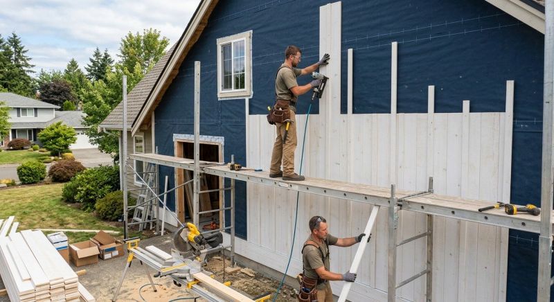 Batten Siding Installation in Stamford, CT