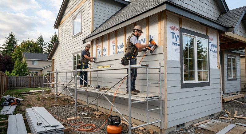 Fiber Siding Installation in Boston, MA