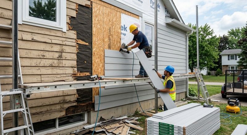 Fiberboard Siding Installation in Norwalk, CT