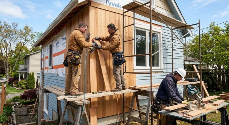 Hardwood Siding Installation in Fairfield County, CT