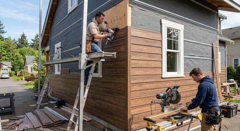 Veneer Siding Installation in Boston, MA