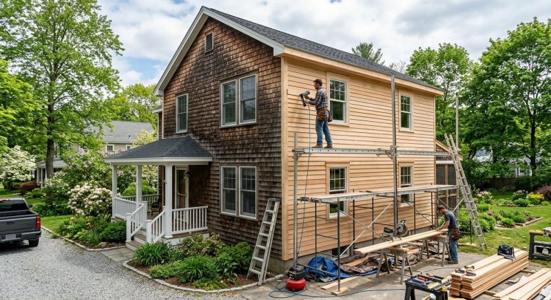 Wood Siding Installation in Norwalk, CT
